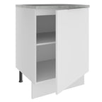 Balcão Madesa Stella 60 x 60 cm 1 Porta (Com Tampo) Branco