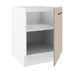 Balcão 60 x 60 cm 1 Porta (Sem Tampo) Branco/Crema Agata Madesa