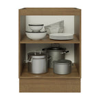 Balcão Cozinha 60 x 60 cm 1 Porta (Sem Tampo) Rustic Glamy Madesa