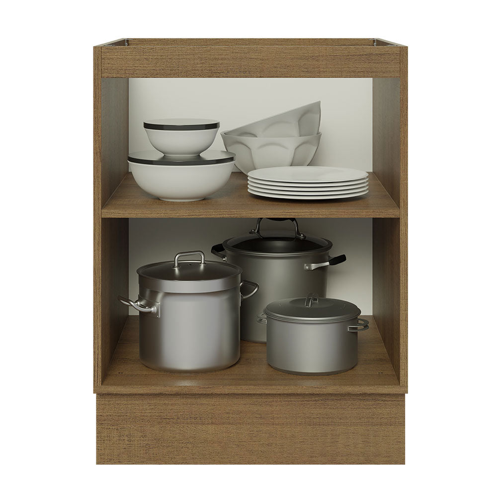 Balcão Cozinha 60 x 60 cm 1 Porta (Sem Tampo) Rustic Stella Madesa