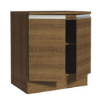 Balcão 70 x 60 cm 2 Portas (Com Tampo) Rustic Glamy Madesa
