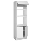 Torre Quente Madesa Glamy 70 x 60 cm 3 Portas Branco