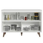 Balcão Gabinete de Pia 2 Portas Branco Madesa Reims