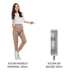 Balcão Porta-Temperos Branco Reims Madesa