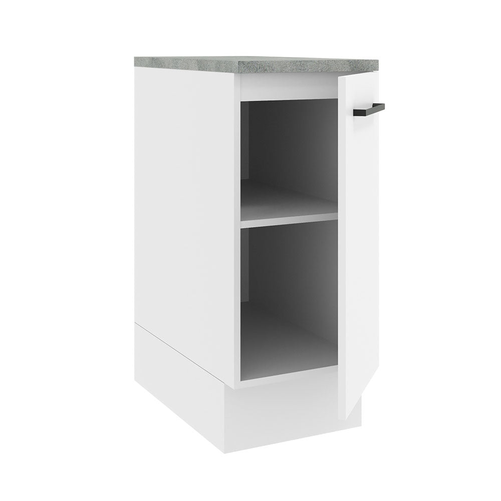 Balcão Madesa Agata 35 cm 1 Porta Branco