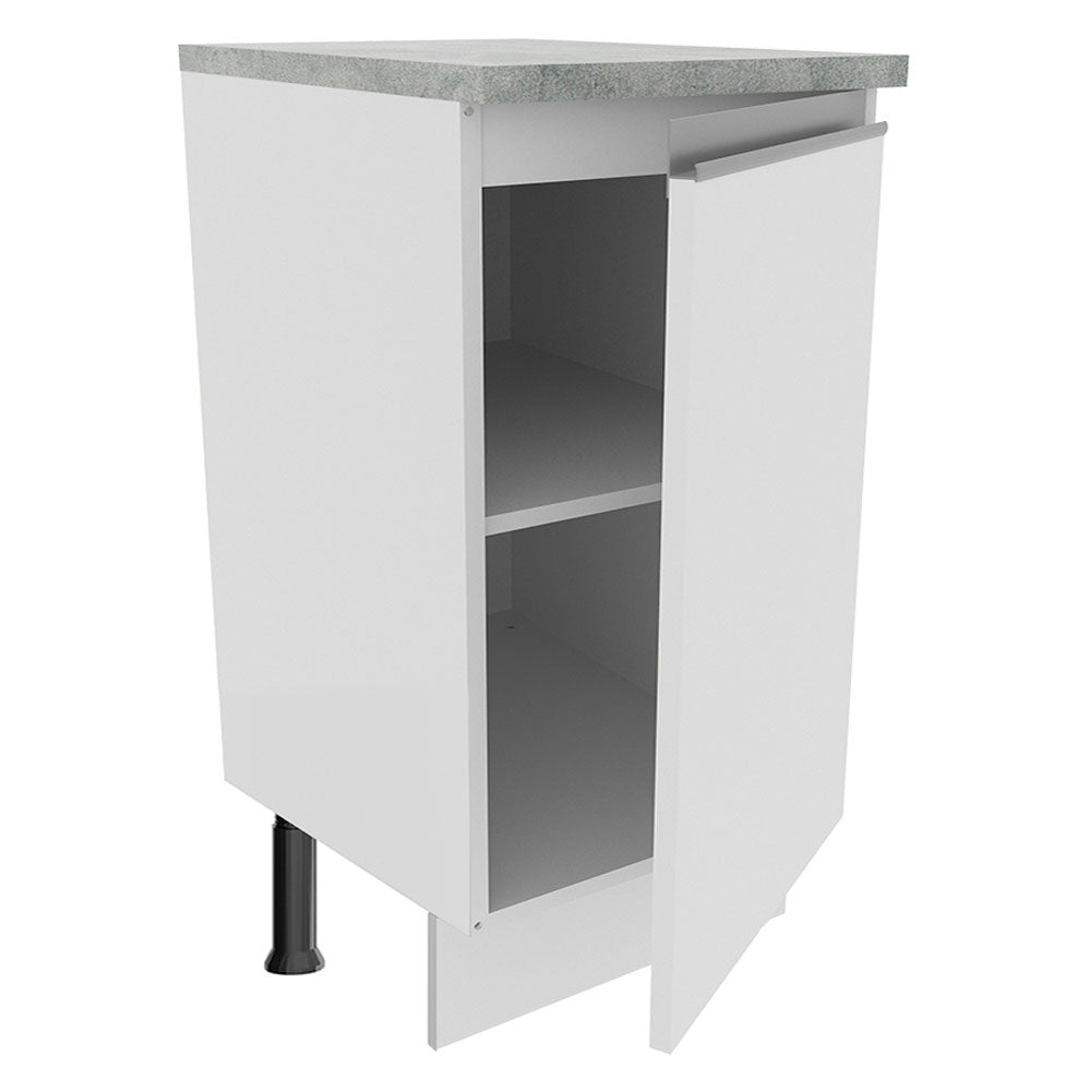 Balcão Madesa Glamy 40 cm 1 Porta Branco