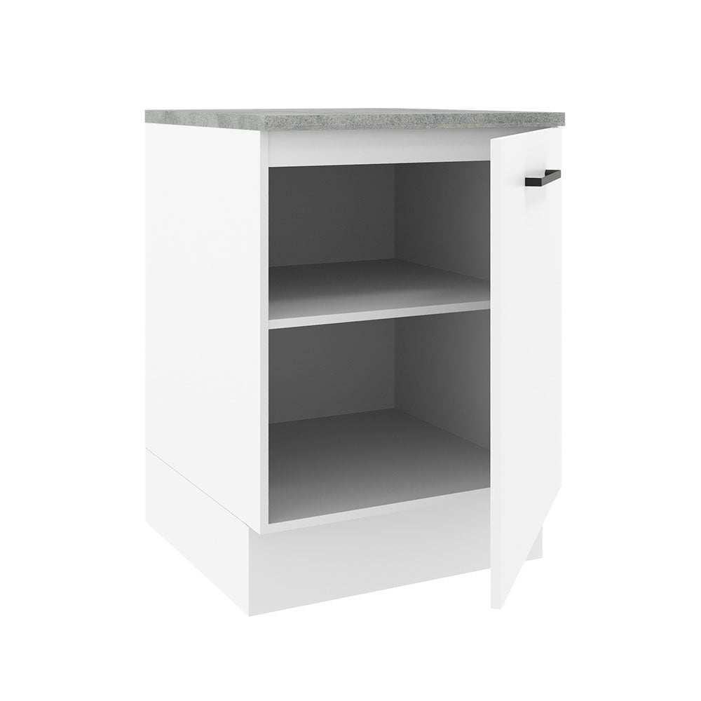 Balcão Madesa Agata 60 cm 1 Porta Branco