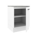 Balcão Madesa Agata 60 cm 1 Porta Branco