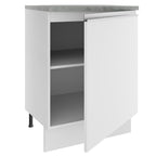 Balcão Madesa Glamy 60 cm 1 Porta Branco