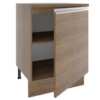 Balcão Madesa Glamy 60 cm 1 Porta Rustic