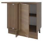 Balcão de Canto Madesa Stella 1 Porta Rustic