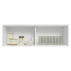 Armário Aéreo 100 cm 1 Porta Basculante Branco Vik Madesa