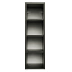 Adega 20 cm 4 Nichos Preto Madesa