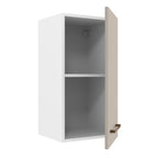 Armário Aéreo 35 cm 1 Porta Branco/Crema Agata Madesa