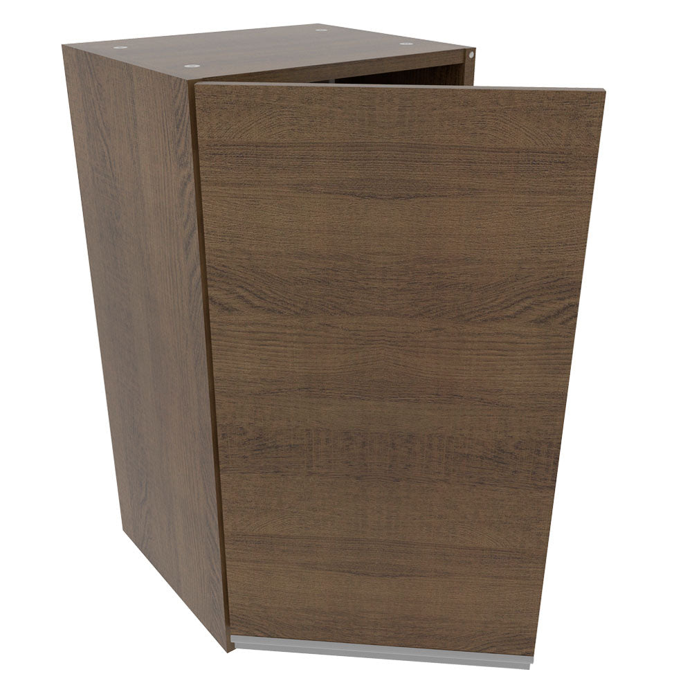 Armário Aéreo Madesa Glamy 35 cm 1 Porta Rustic