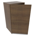Armário Aéreo Madesa Glamy 35 cm 1 Porta Rustic