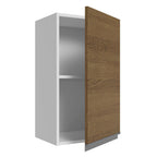 Armário Aéreo 100% MDF 35 cm 1 Porta Branco/Rustic Acordes Madesa