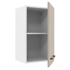 Armário Aéreo 40 cm 1 Porta Branco/Crema Agata Madesa