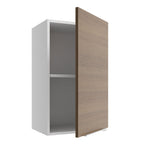 Armário Aéreo Madesa Stella 40 cm 1 Porta Branco/Rustic