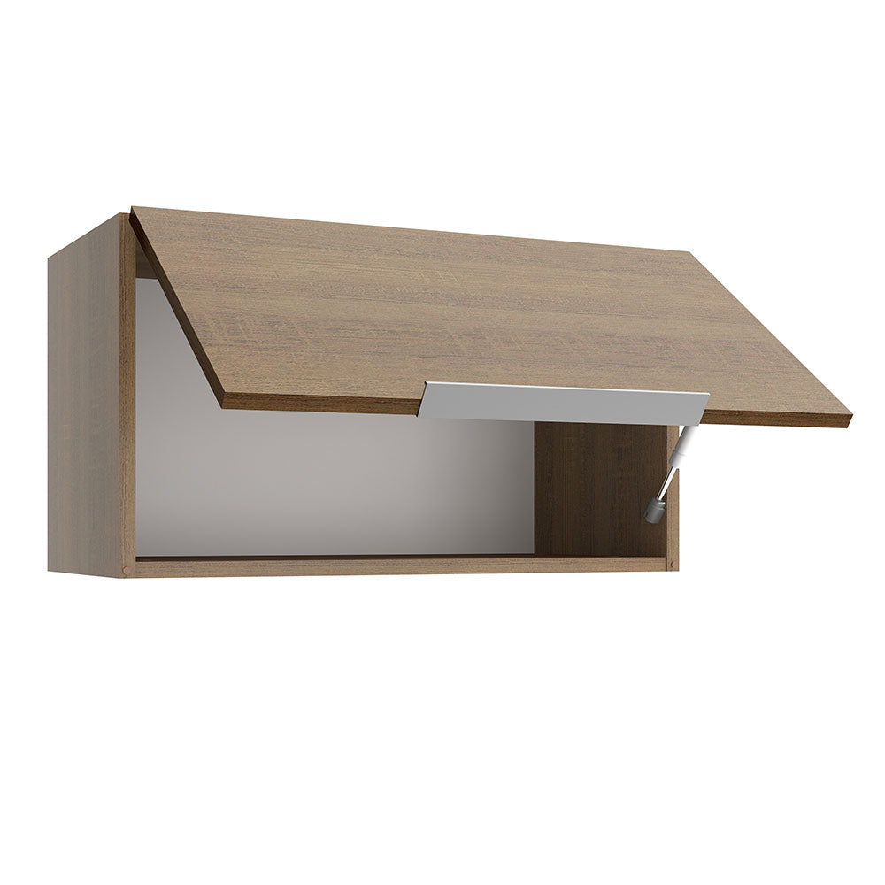 Armário Aéreo Madesa Stella 60 cm 1 Porta Basculante Rustic