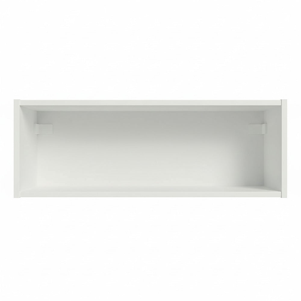 Armário Aéreo com Nicho Aberto 60cm Branco Emilly Madesa