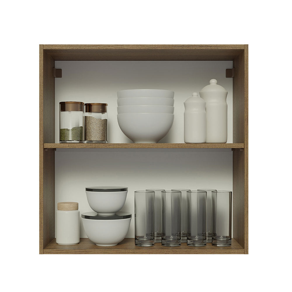 Armário Aéreo 70 cm 2 Portas Rustic Glamy Madesa