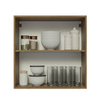 Armário Aéreo 70 cm 2 Portas Rustic Glamy Madesa