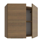 Armário Aéreo 70 cm 2 Portas Rustic Stella Madesa