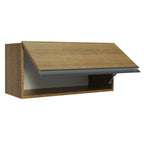 Armário Aéreo de Cozinha Madesa Glamy 70 cm 1 Porta Basculante Rustic