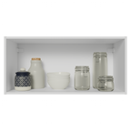 Armário Aéreo de Cozinha com 1 Porta Basculante 120 cm Branco Pieta Madesa
