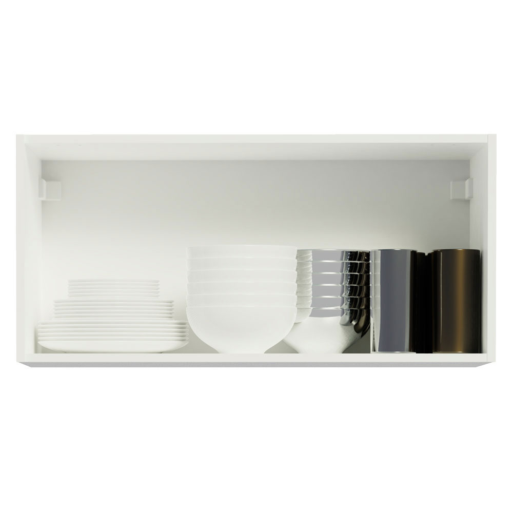 Armário Aéreo Madesa Reims 70 cm 1 Porta Branco
