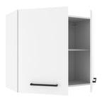 Armário Aéreo Madesa Agata 80 cm 2 Portas Branco