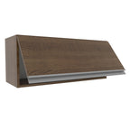 Armário Aéreo Madesa Glamy 80 cm 1 Porta Basculante Rustic