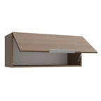 Armário Aéreo Madesa Stella 80 cm 1 Porta Basculante Rustic