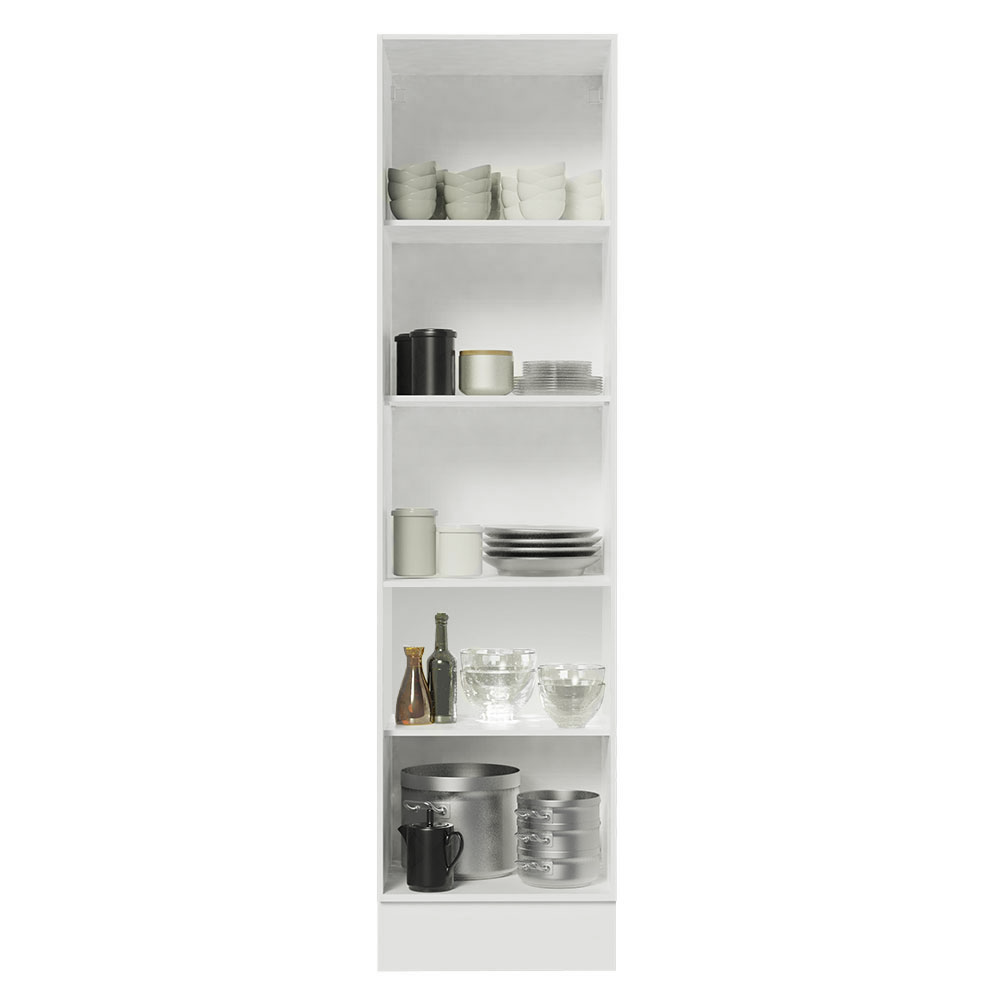 Paneleiro 100% MDF 2 Portas Branco Smart Madesa