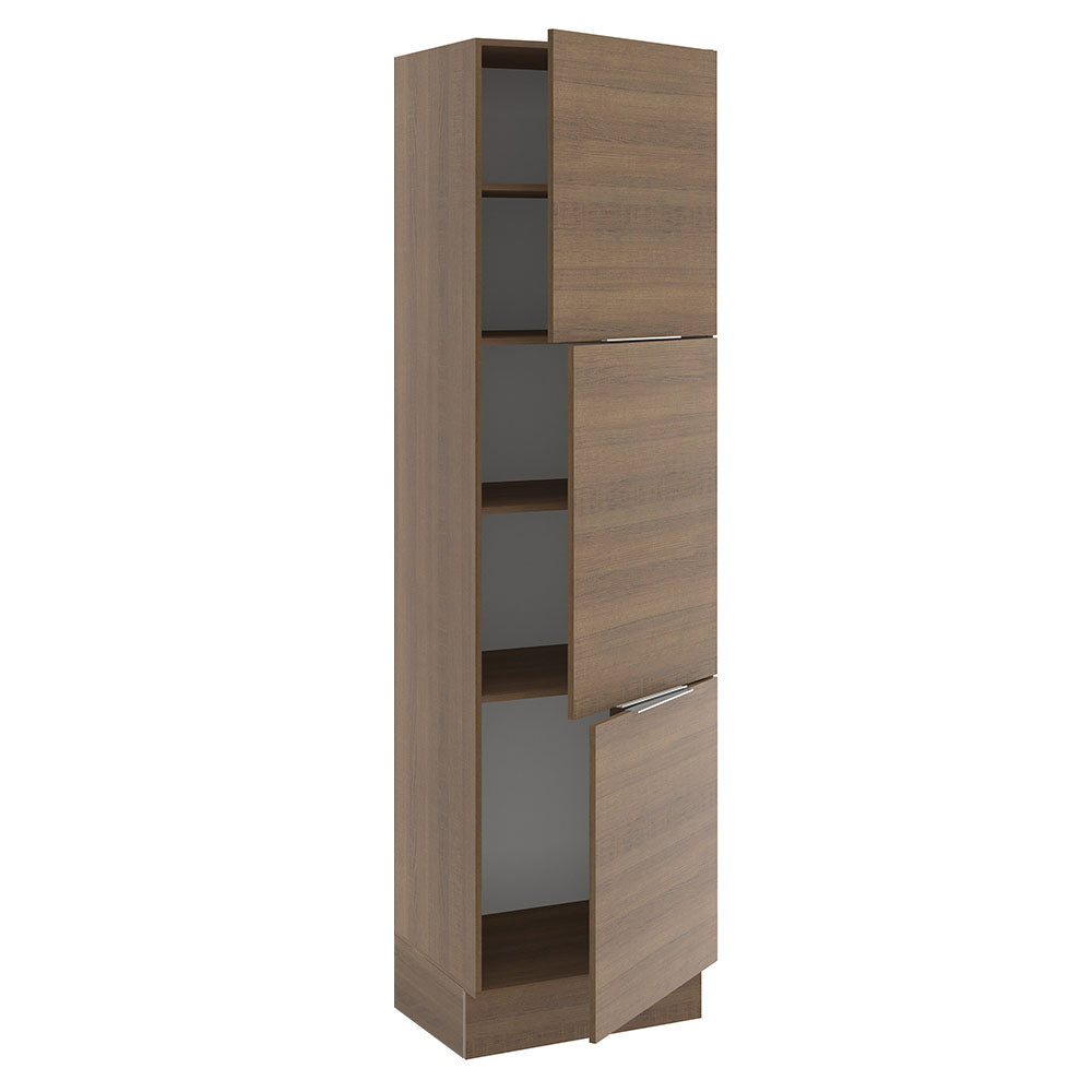 Paneleiro Madesa Stella 60 cm 3 Portas Rustic