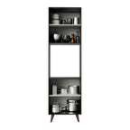 Torre Quente Madesa Reims 60 cm 2 Portas Preto