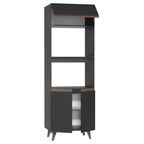 Torre Quente Madesa Reims 70 cm 3 Portas Preto