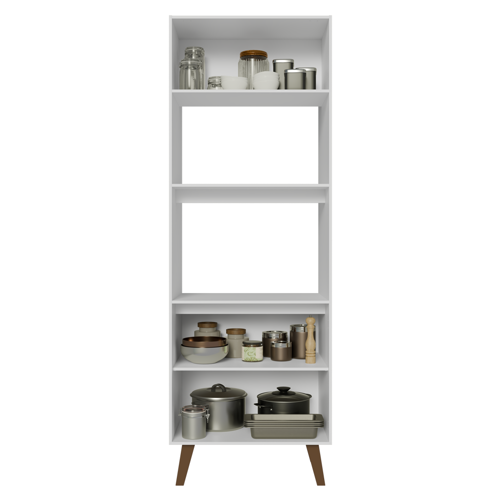Torre Quente com 3 Portas 70 cm Branco Pieta Madesa
