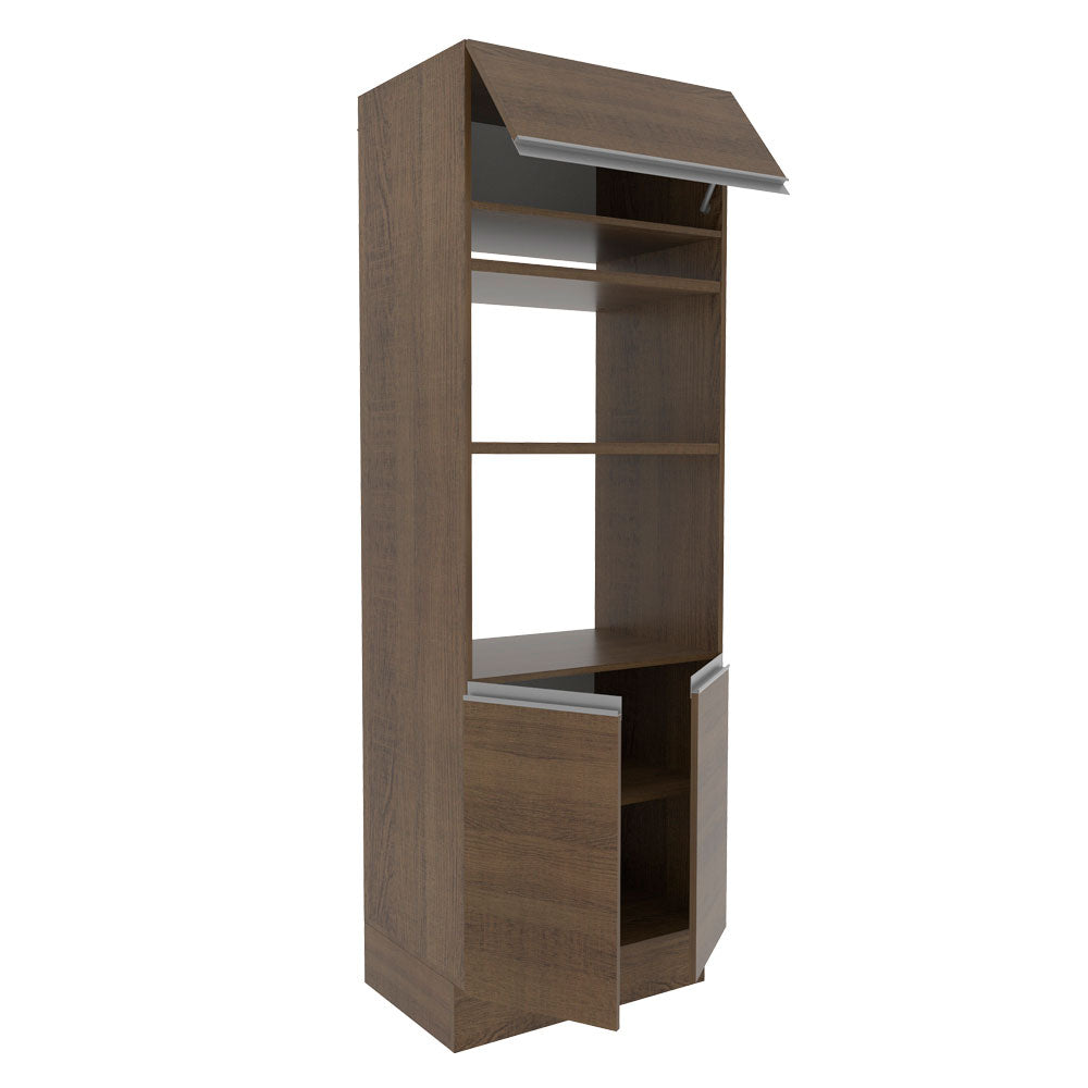 Torre Quente Madesa Glamy 70 cm 3 Portas Rustic