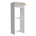 Porta Geladeira 1 Porta Basculante Branco/Crema Agata Madesa