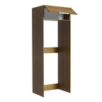 Porta-Geladeira Madesa Stella 1 Porta Basculante Rustic