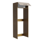 Porta Geladeira 1 Porta Basculante Rustic/Crema Agata Madesa