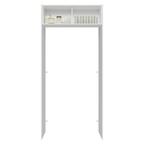 Porta-Geladeira 103 cm 1 Porta Basculante Branco Veludo Lux Madesa