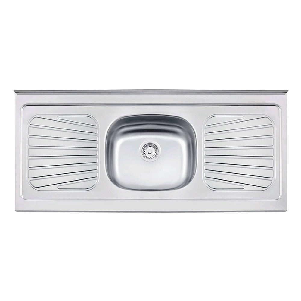 Pia de Apoio Tramontina New Raggi 40 em Aço Inox 120 x 52 cm