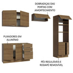 Armário de Cozinha Completa 270cm Rustic Stella Madesa 05