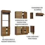 Armário de Cozinha Completa 290cm Rustic Stella Madesa 02