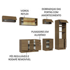 Armário de Cozinha Completa 330cm Rustic Stella Madesa 04