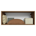 Armário Aéreo para Quarto 80 cm 1 Porta Basculante Rustic Neo Madesa
