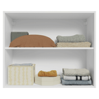 Armário Aéreo para Quarto 80 cm 2 Portas Branco Neo Madesa
